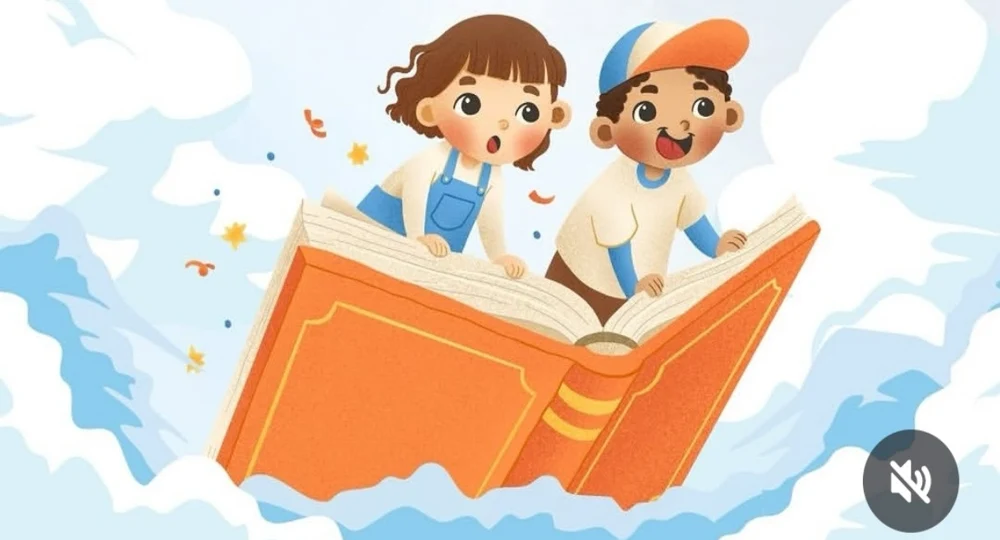 Illustration from Future Minds Children's Book Club's own promotional material